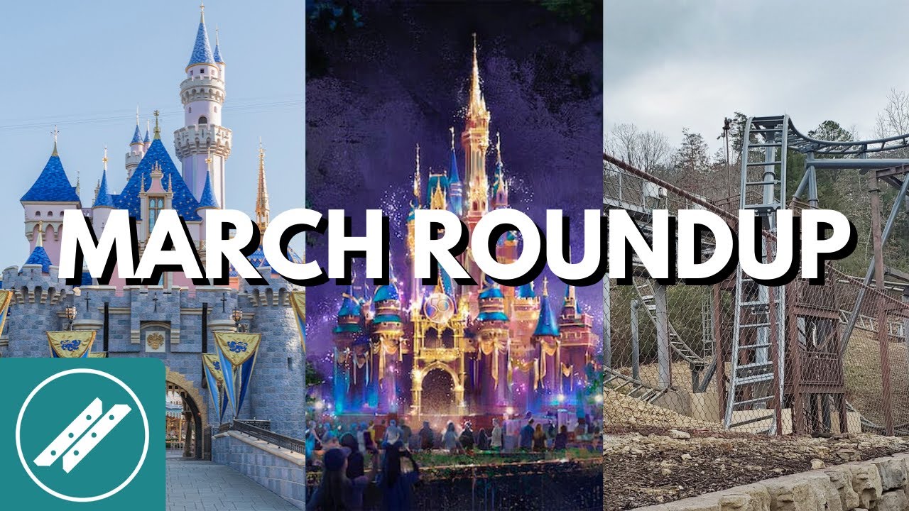 Theme Park News Roundup March 2021: Disneyland Reopening, Walt Disney World 50th, and More!