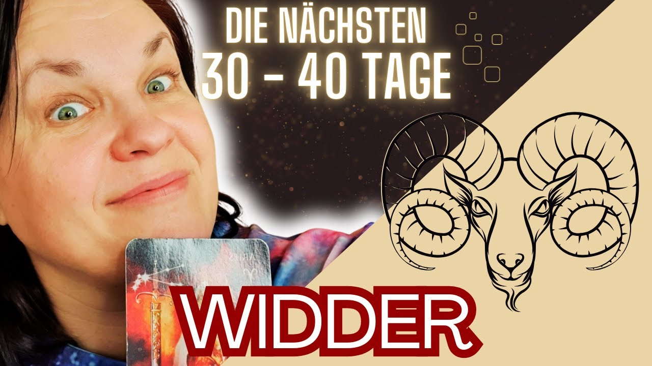 WIDDER 🔥♈ Diese 