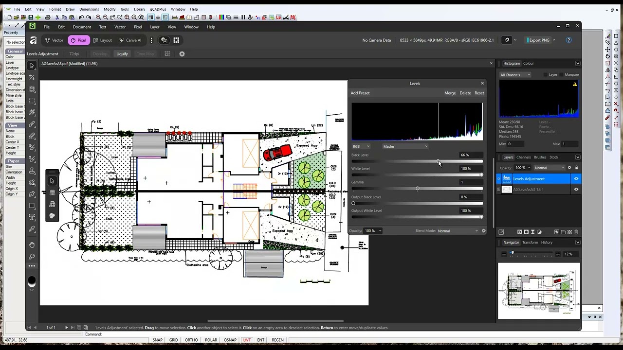 A free multi-purpose graphic editor to edit a variety of raster, PDF and vector file formats.