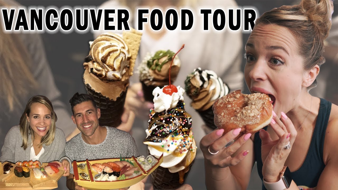 Full Day of Eating in Vancouver, Canada - Donuts, Pizza, Ice Cream - Staying in a 5 Star Hotel