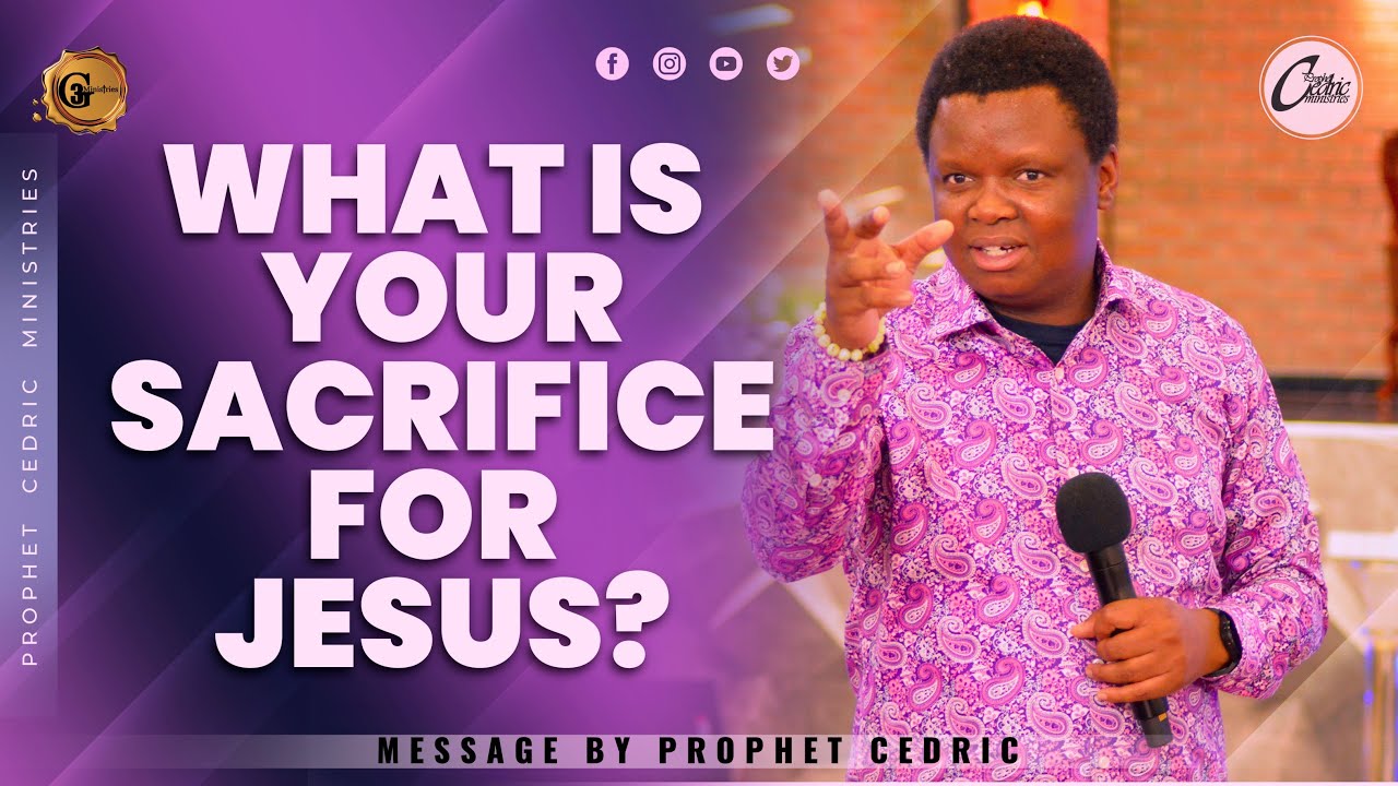 WHAT IS YOUR SACRIFICE FOR JESUS CHRIST?