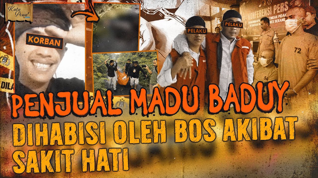 PENJUAL MADU BADUY PALSU DIB*NUH DENGAN KEJI !