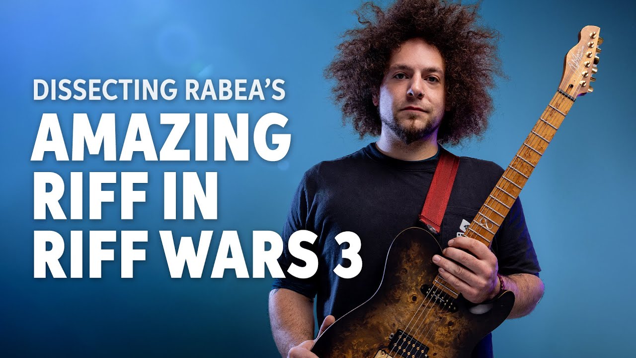 Rabea Massaad Breaks Down His Third Riff from Riff Wars 3 | Guitar Lesson