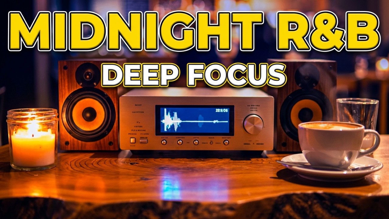 Calm Soulful R&B Instrumentals in Soft Light Bedroom for Study & Productivity 🛋️🎵