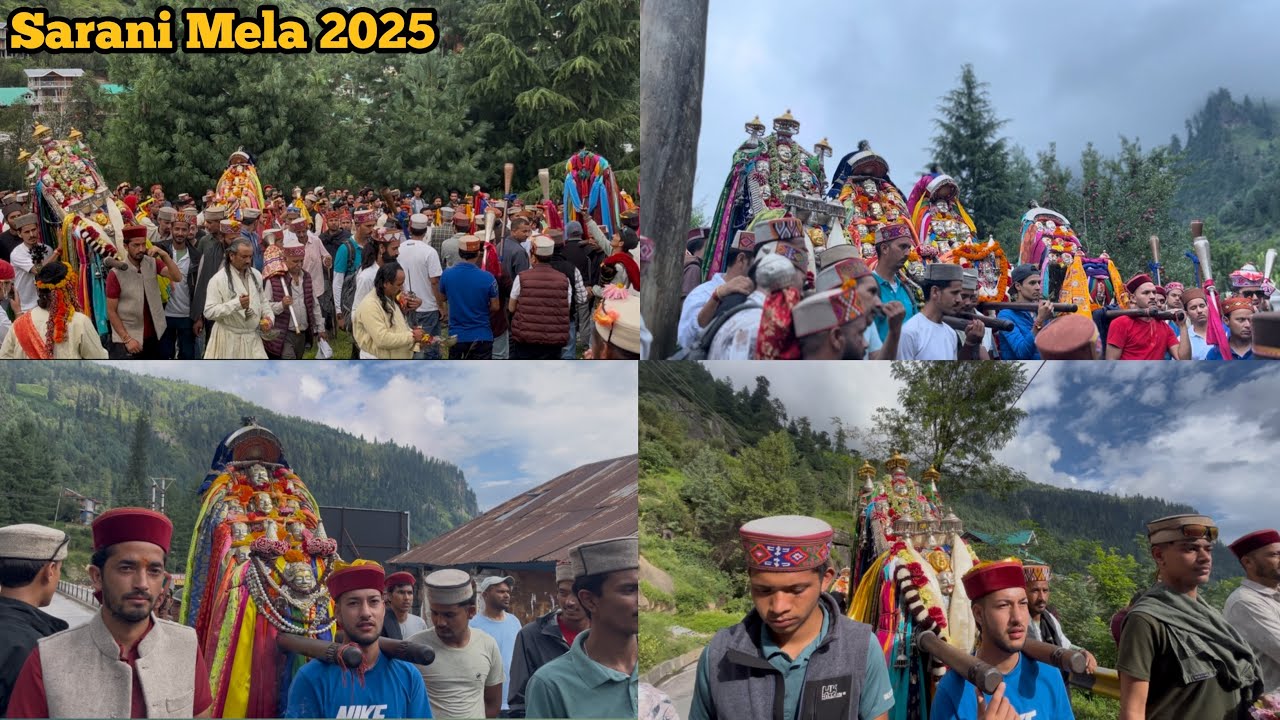 SARANI MELA 2025 || HIMACHAL CULTURE & FESTIVAL || PART 1 || MANALI VLOG😍