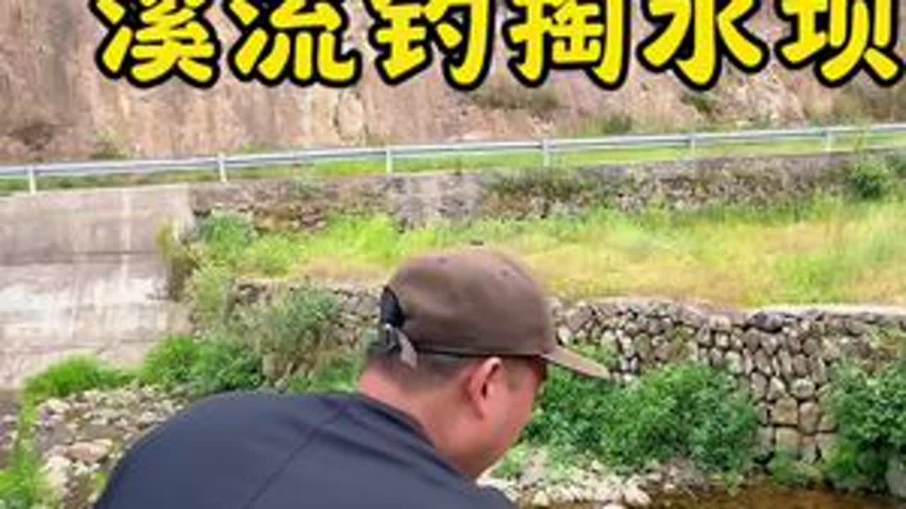这里溪石斑很多啊#溪石斑 #溪流钓 #原来钓鱼才是抖音运动顶流 #荒野探钓 #钓鱼 @一碗鱼户外