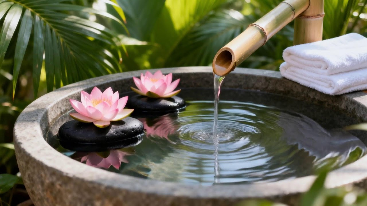 Healing Music with Gentle Water Sounds 🌿 Inner Peace & Stress Reduction 2
