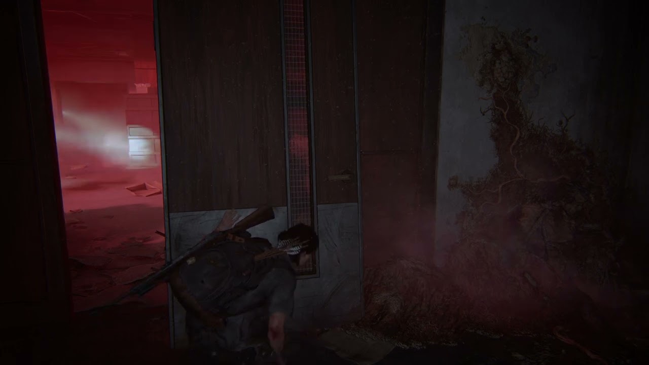 The Last of Us Part 2 Grounded - Ellie Hospital Basement: Stealth / Pacifist strat.