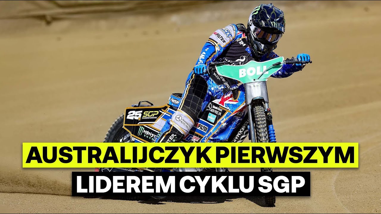 Jack Holder z pierwszym zwycięstwem SGP w karierze 👏