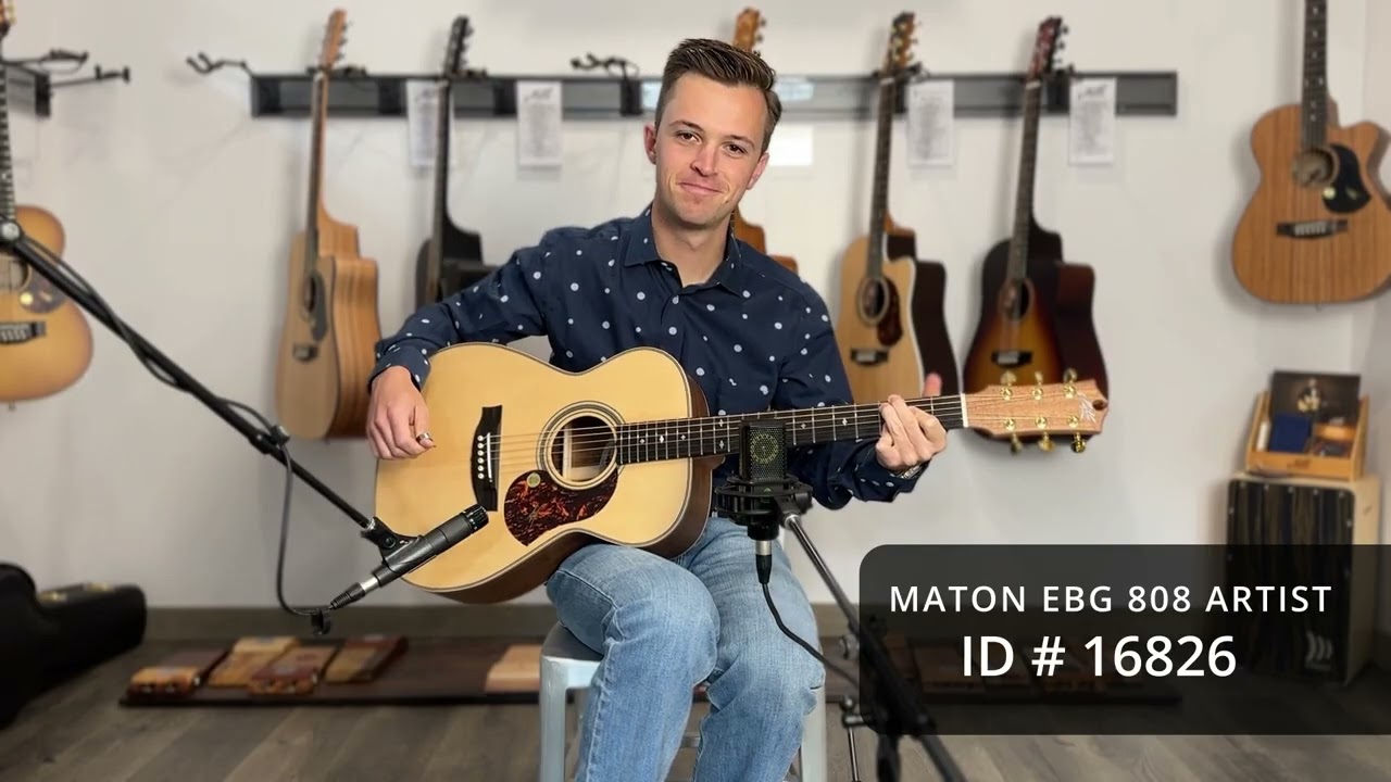 Maton Guitars EBG808 ARTIST 