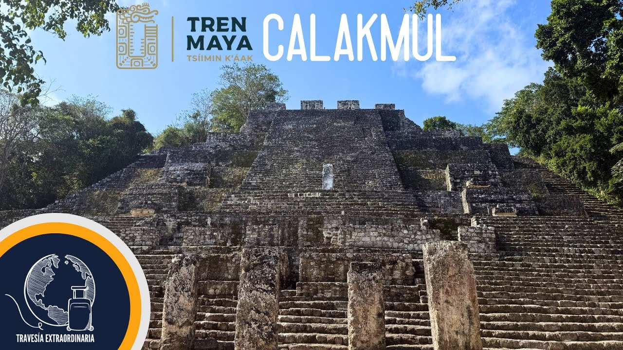 CALAKMUL: Ruinas Mayas IMPRESIONANTES + Tren Maya 🚆 | Ruta Maya 🇲🇽