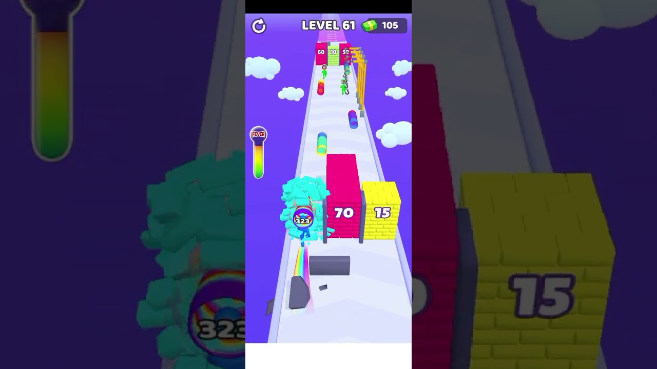 Layer Man 3D: Run & Collect Level 61 Gameplay Walkthrough Android 
