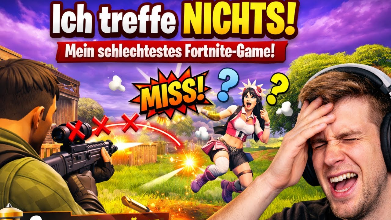 Ich schieße die ganze Zeit daneben - Fortnite | Standogaming