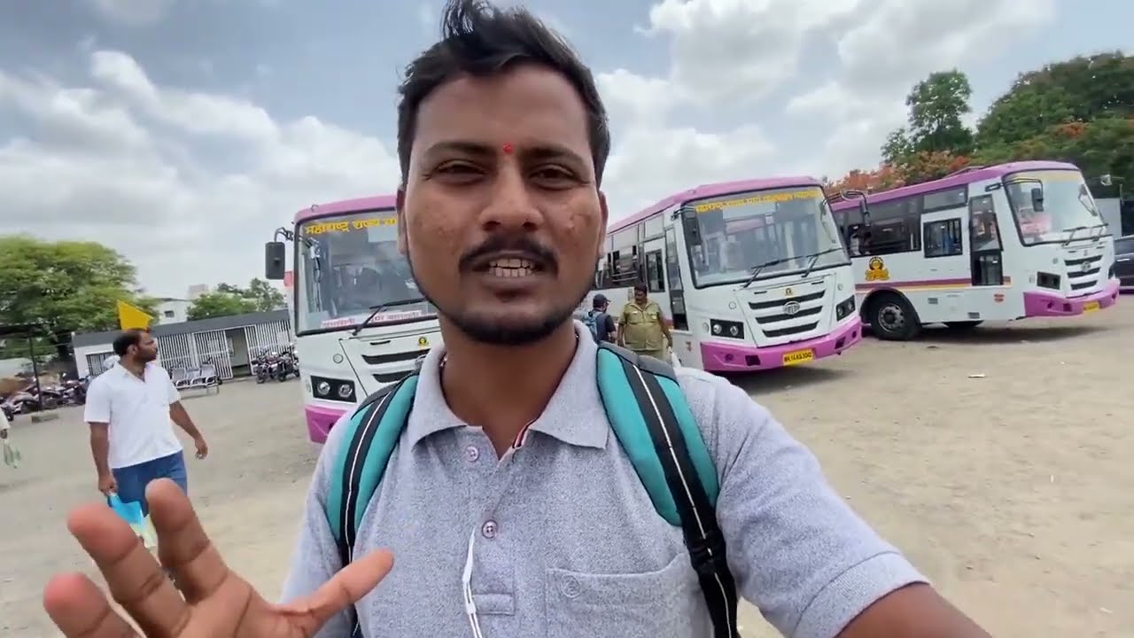 PUNE TO BARAMATI New MSRTC Hirkani Bus Journey