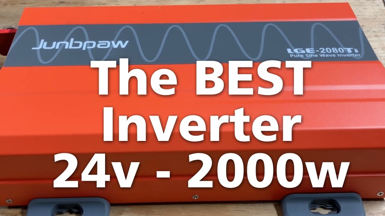 Junbpaw 2080W 24V Pure Sine Wave Inverter is the BEST inverter you can buy.  Review & teardown