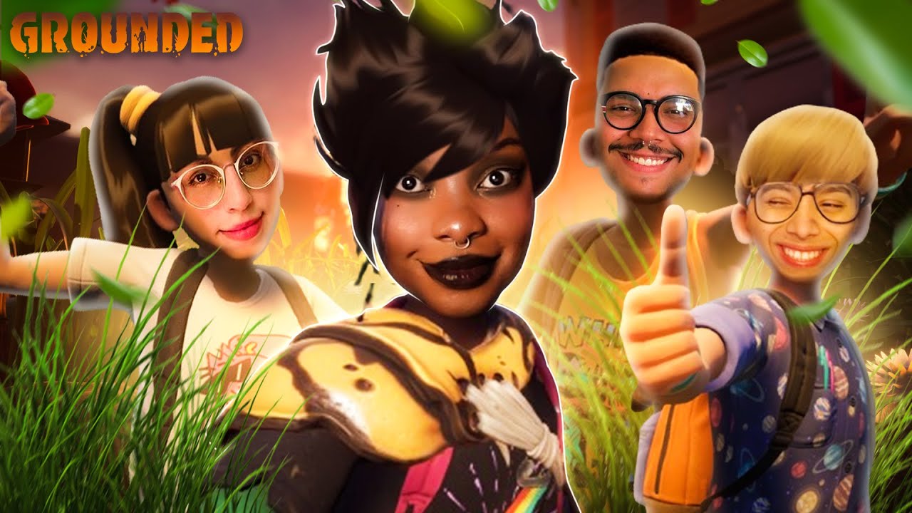 Jinkiwinkki jogando GROUNDED com Clarity, Lys & Shimas