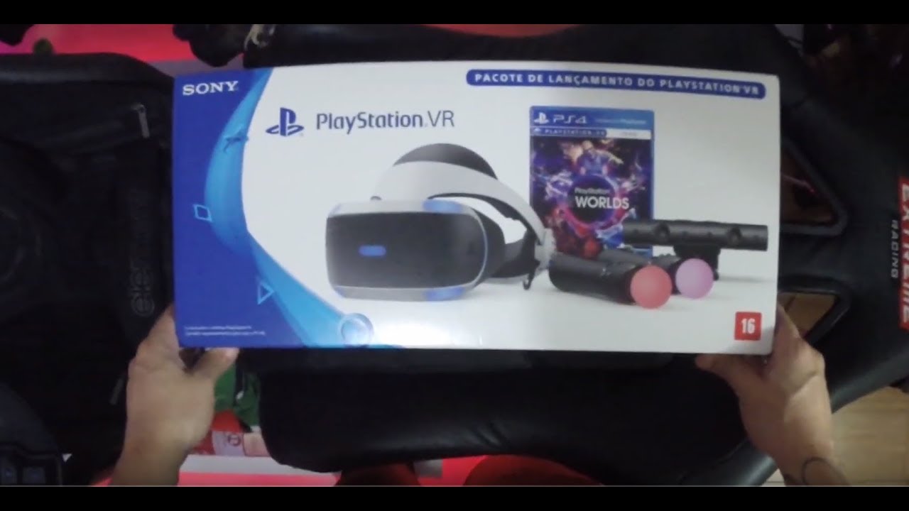 UNBOXING | Playstation VR Worlds Move Bundle PS4 (Instalation Guide & Tests)