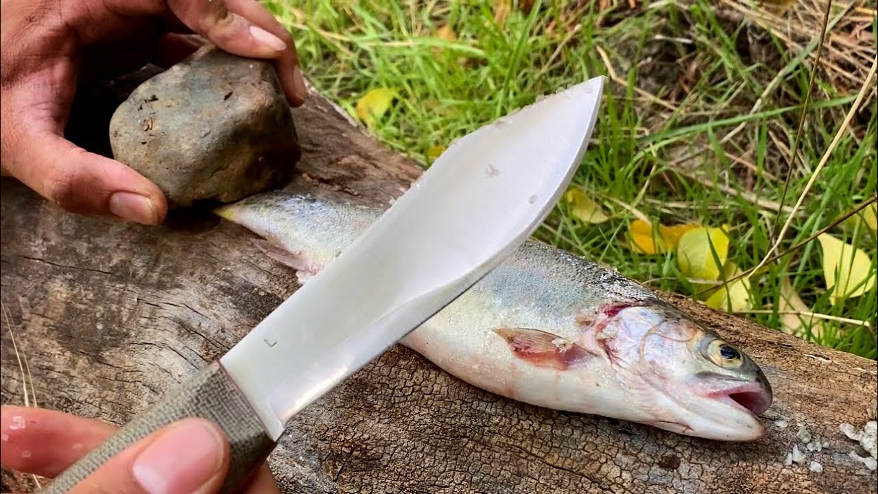 Raw Footage- Testing The Snake Eater Game Processing & Camp Cooking