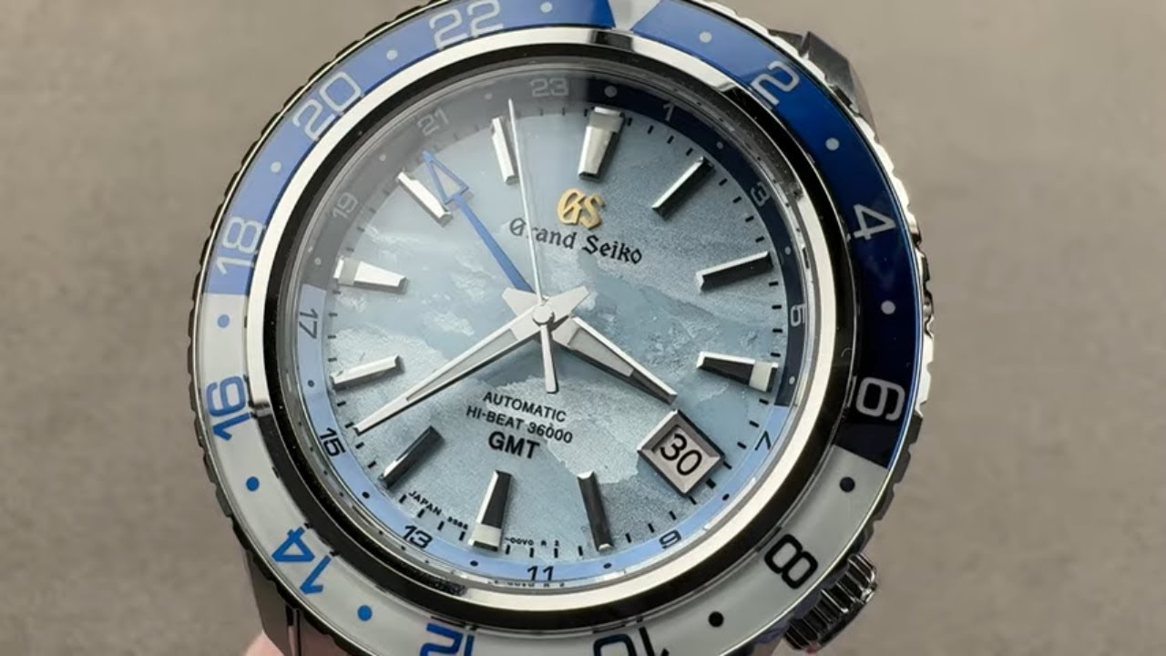 Grand Seiko Hi-Beat GMT Sea of Clouds SBGJ275 Grand Seiko Watch Review