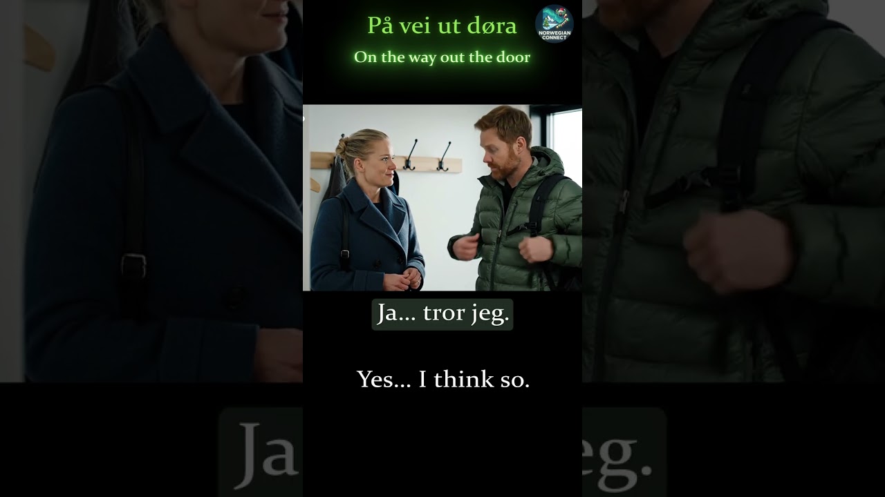 lytteøvelse | På vei ut døra | Norwegian Connect