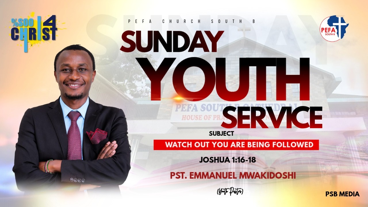 WATCH OUT YOU ARE BEING FOLLOWED..PST MANU//SUNDAY SERVICE //2026#pefachurchsouthb #the glory of God