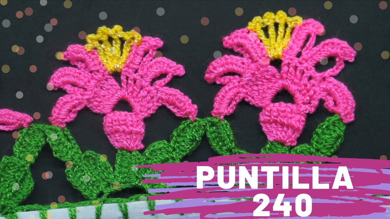 Puntilla 240 | ORQUÍDEAS | Puntillas Maribel