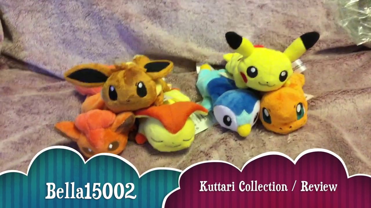 Kuttari Pokemon Plush Collection / Review