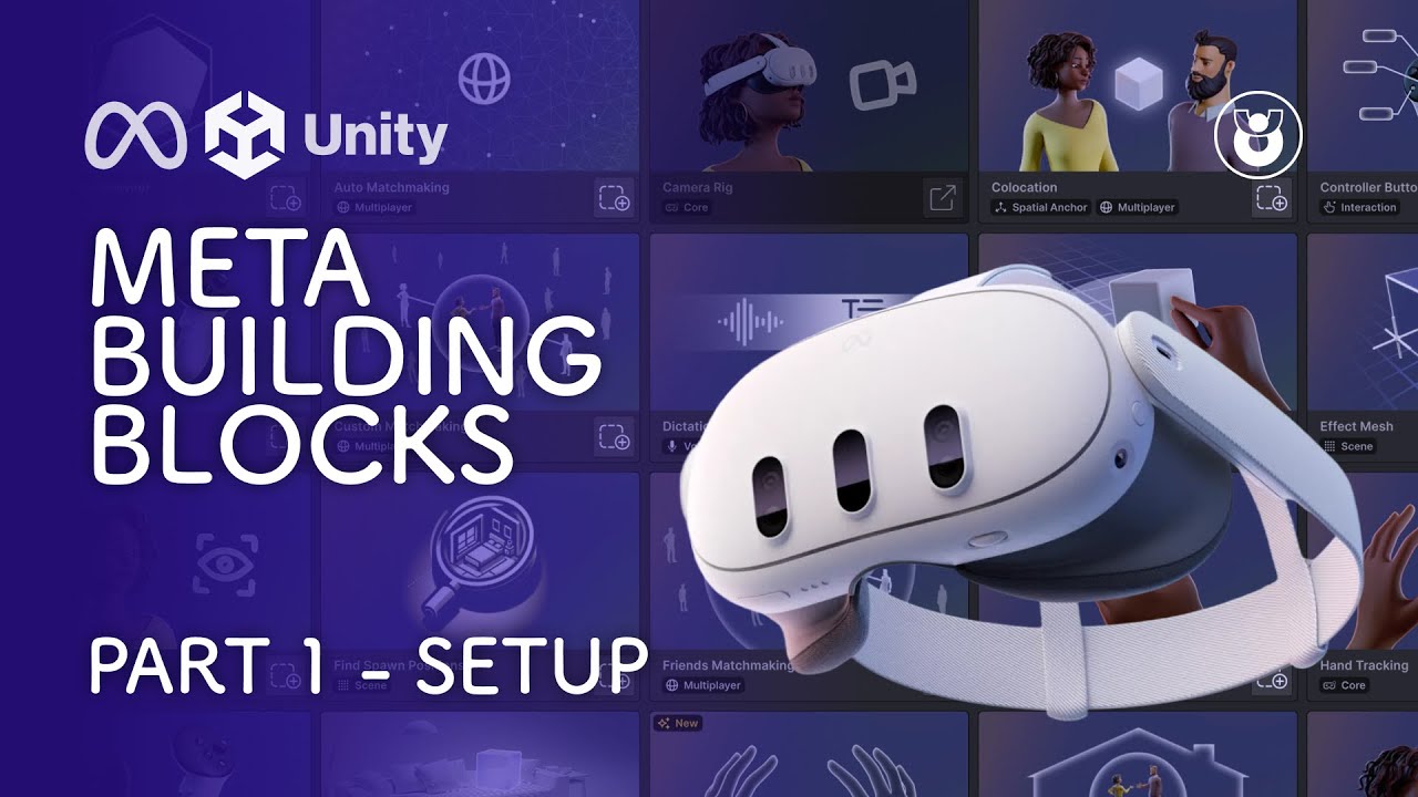 Мета-строительные блоки в Unity (Часть 1) | Настройка и крепление камеры для VR