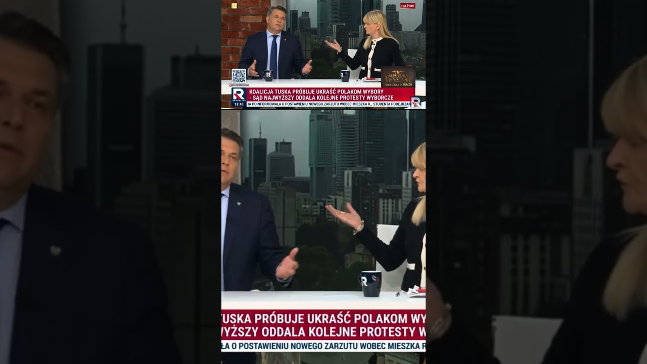 To Pani m&oacute;wi o całowaniu &ndash; polityczne spięcie w programie na żywo