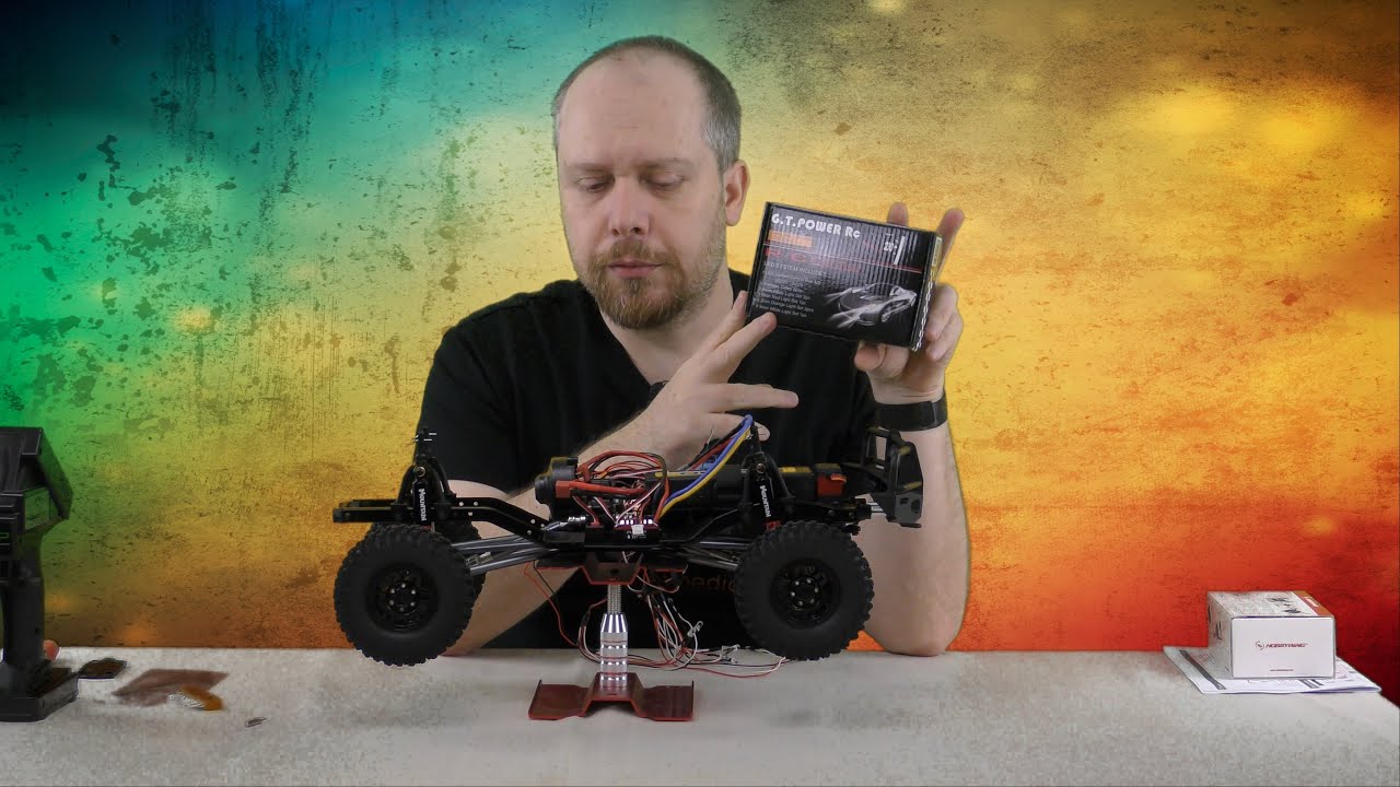 Zapojení světelného modulu do RC modelu