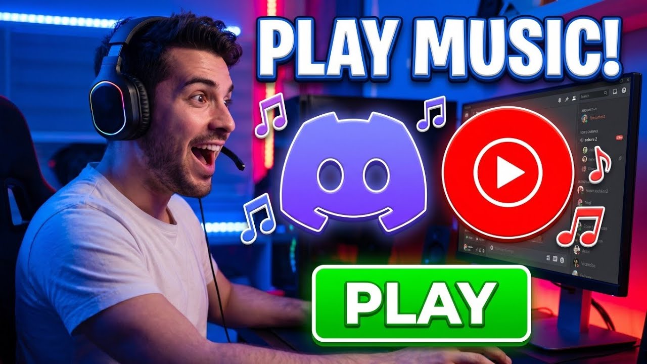 How to Play YouTube Music in Discord (Full 2026 Guide)