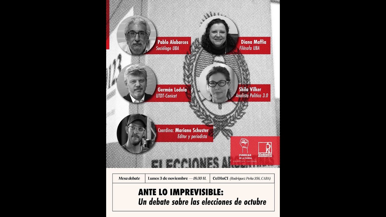 Mesa debate | Ante lo imprevisible: un debate sobre las elecciones de octubre