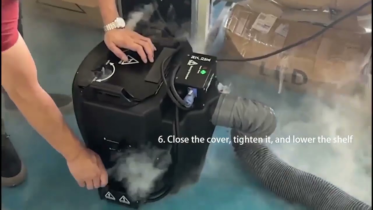 Dry Ice niski dim 6000W na suhi led X-LIGHT
