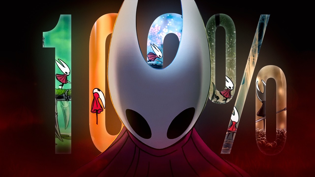 Прошёл Hollow knight silksong на 100% достижений!!!