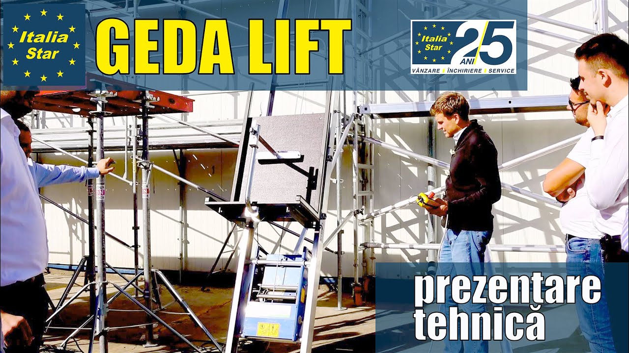 GEDA LIFT  👉🏻 prezentare tehnică ✨‼️