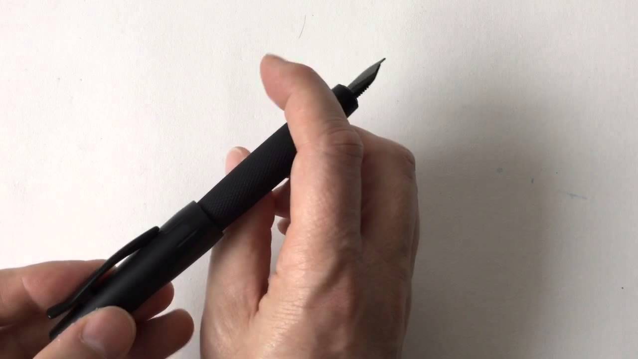 Pi&oacute;ro Faber-Castell - E-Motion Pure Black - prezentacja modelu
