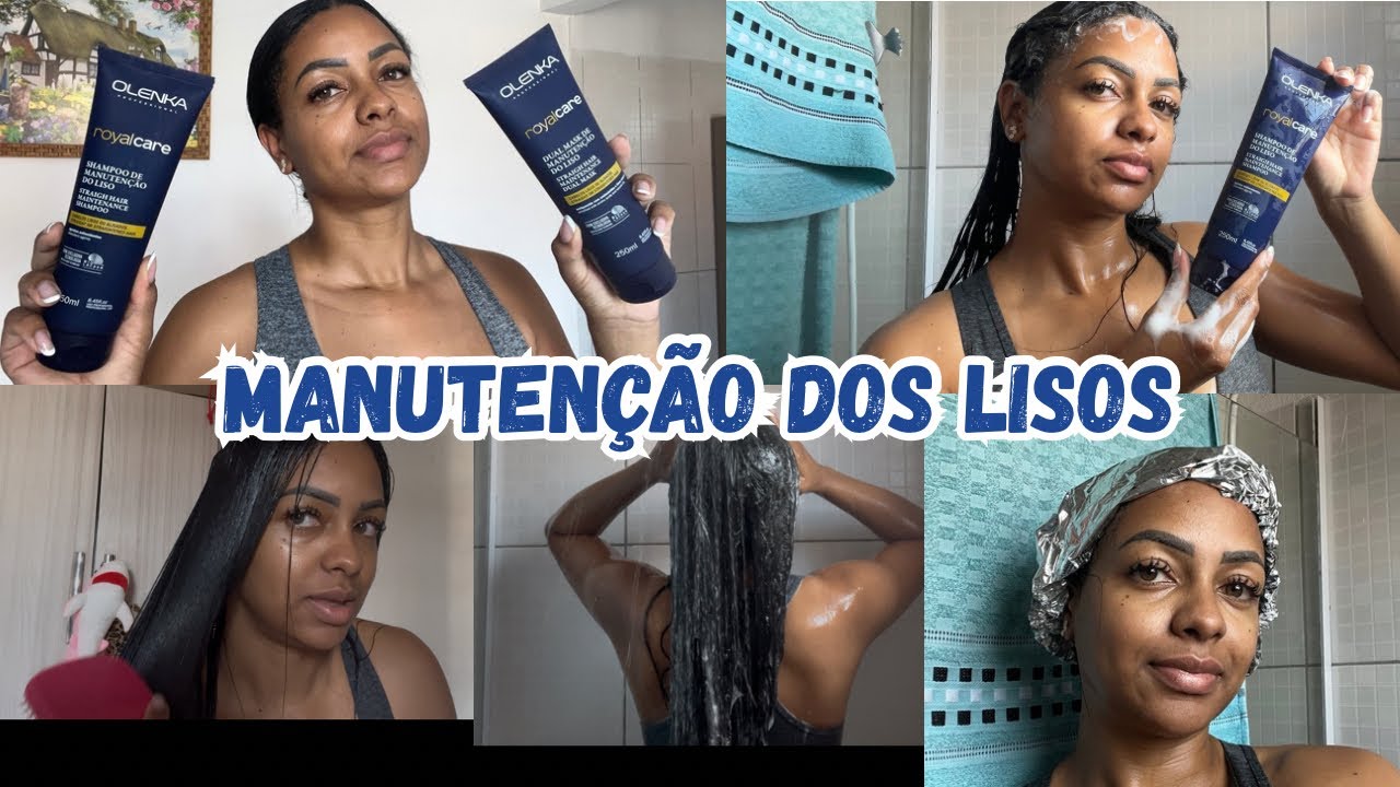 SUPER TRATAMENTO PARA CABELOS ALISADOS I ROYALCARE OLENKA - HIDRATAÇÃO CAPILAR