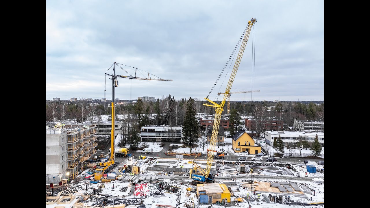 Havator |  Haaga Orapihlajatie nostot, YIT