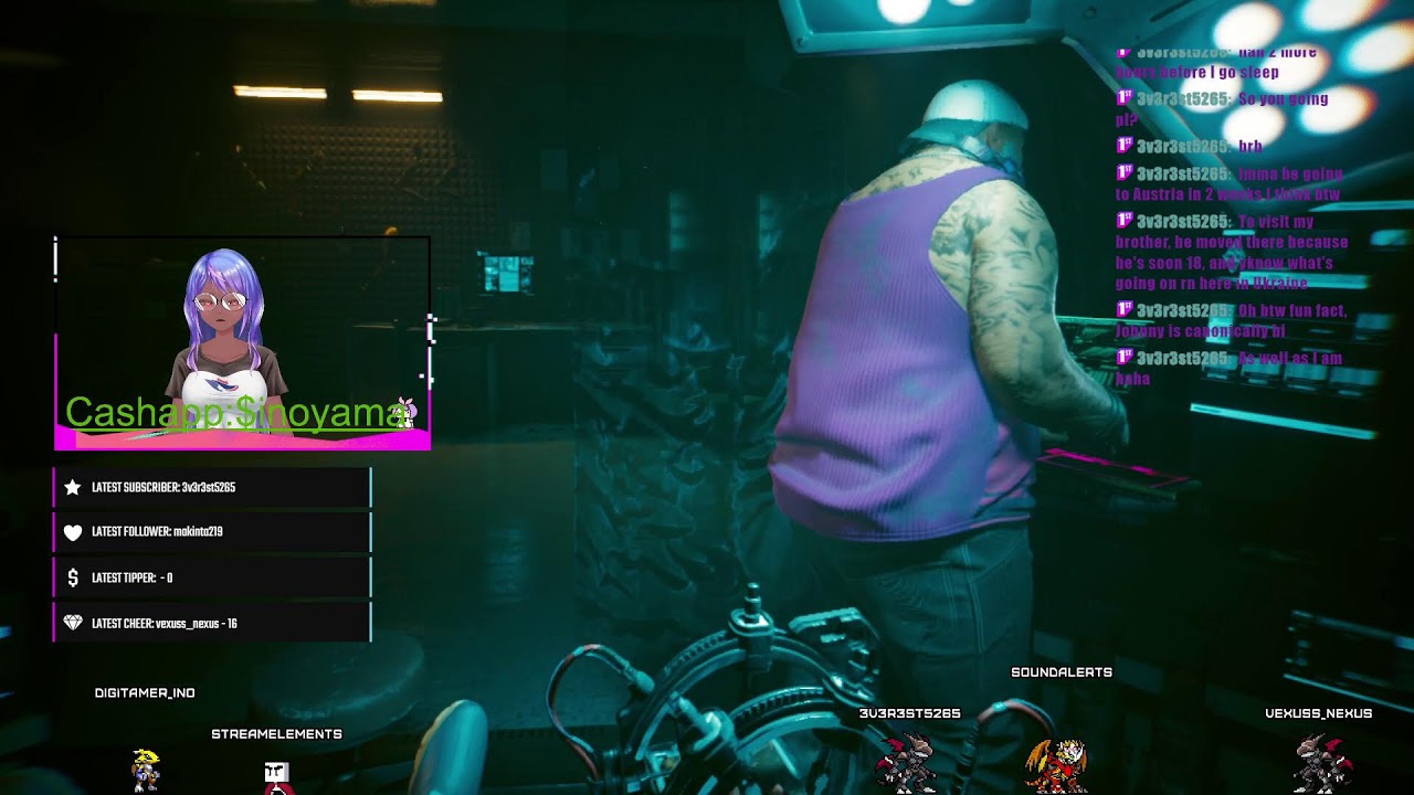 black vtubers its our month stand up!!! cyberpunk 2077