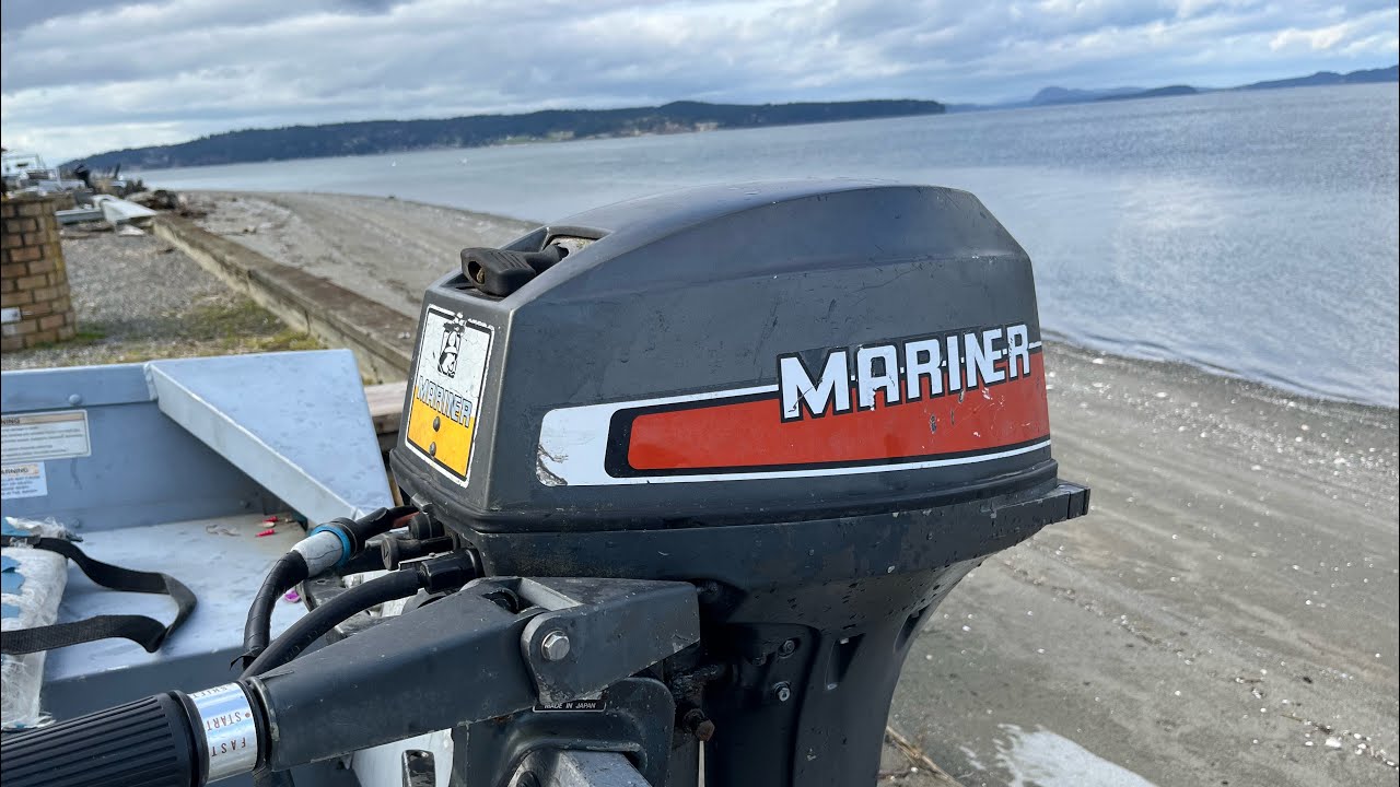 Yamaha Mariner 15 л.с. 1984 года выпуска — настоящий зверь!