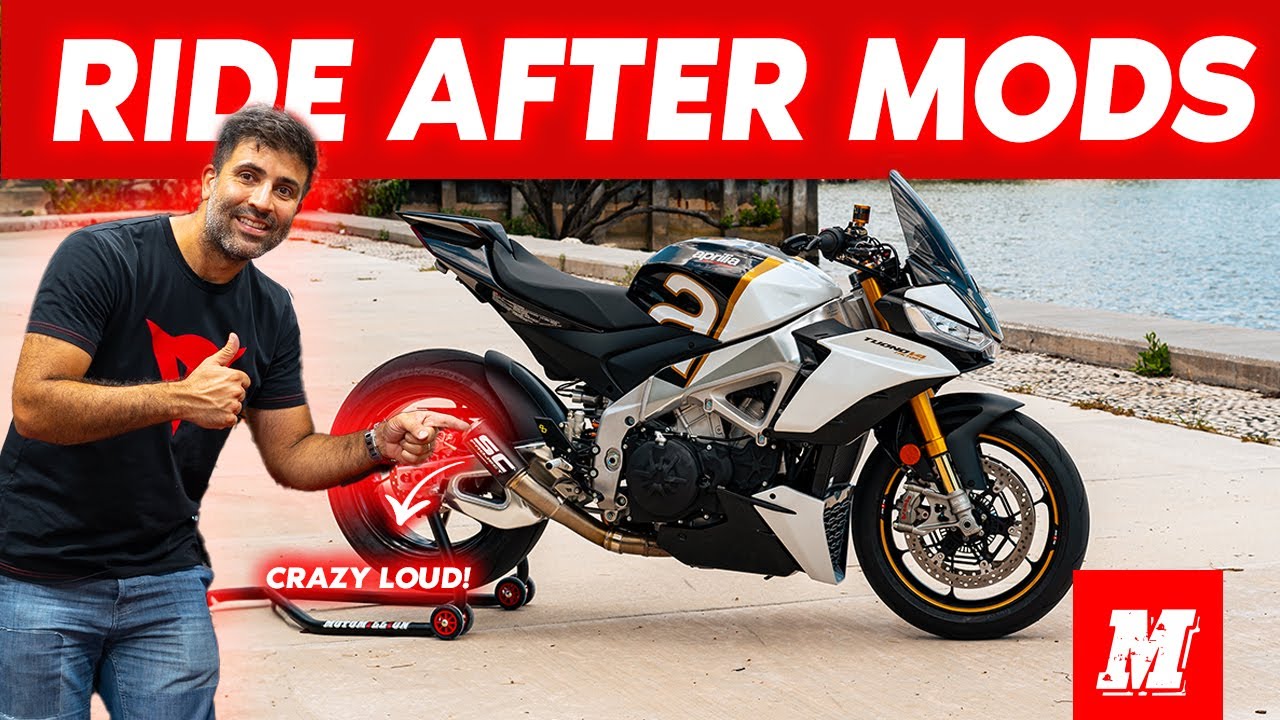 МИР РАЗНИЦЫ! Катайтесь после ПЕРВЫХ модификаций! Motomillion Tuono V4 1100 Factory