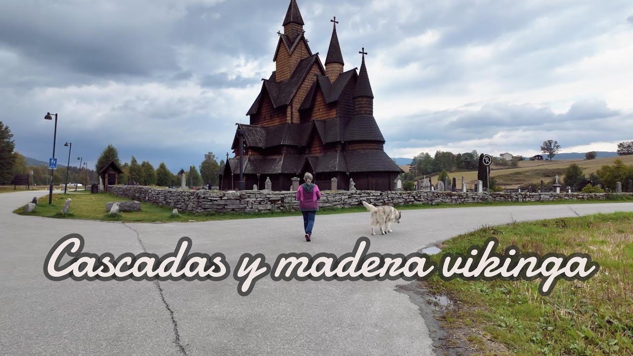 Iglesia de madera de Heddal y cascada de Låtefossen  #3