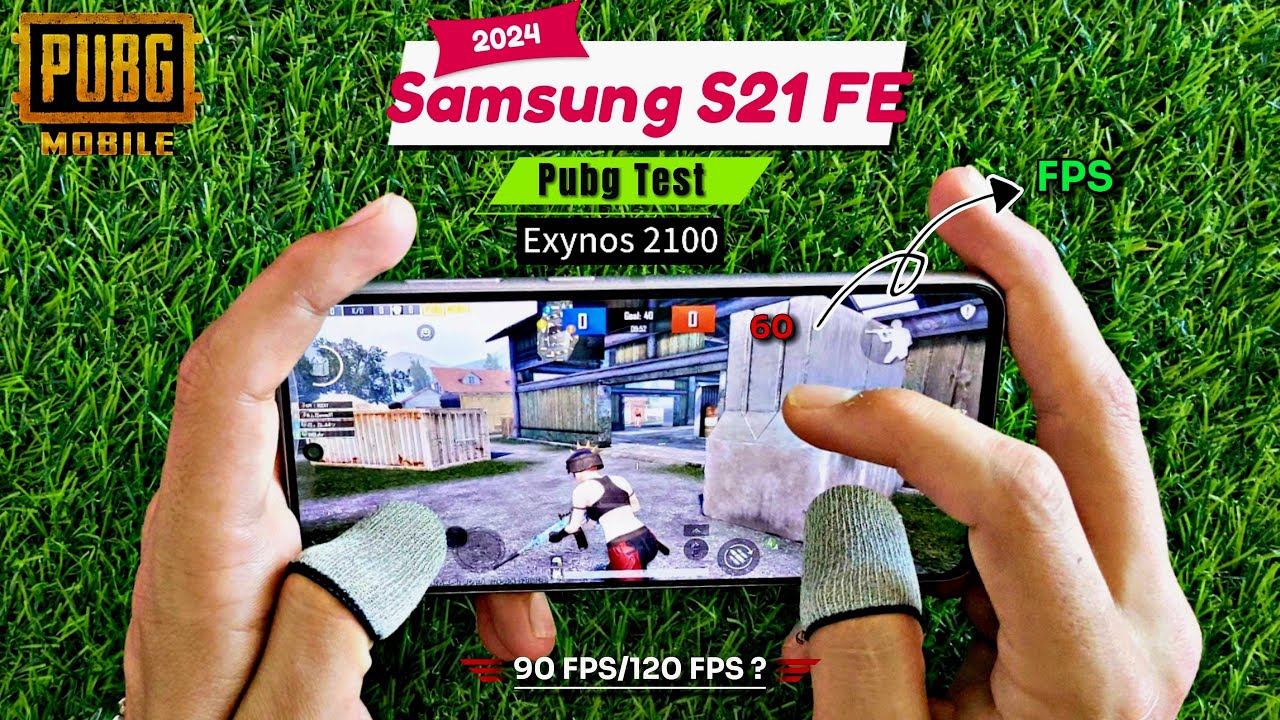 Samsung Galaxy S21 FE 5G Pubg Test With FPS Meter🔥