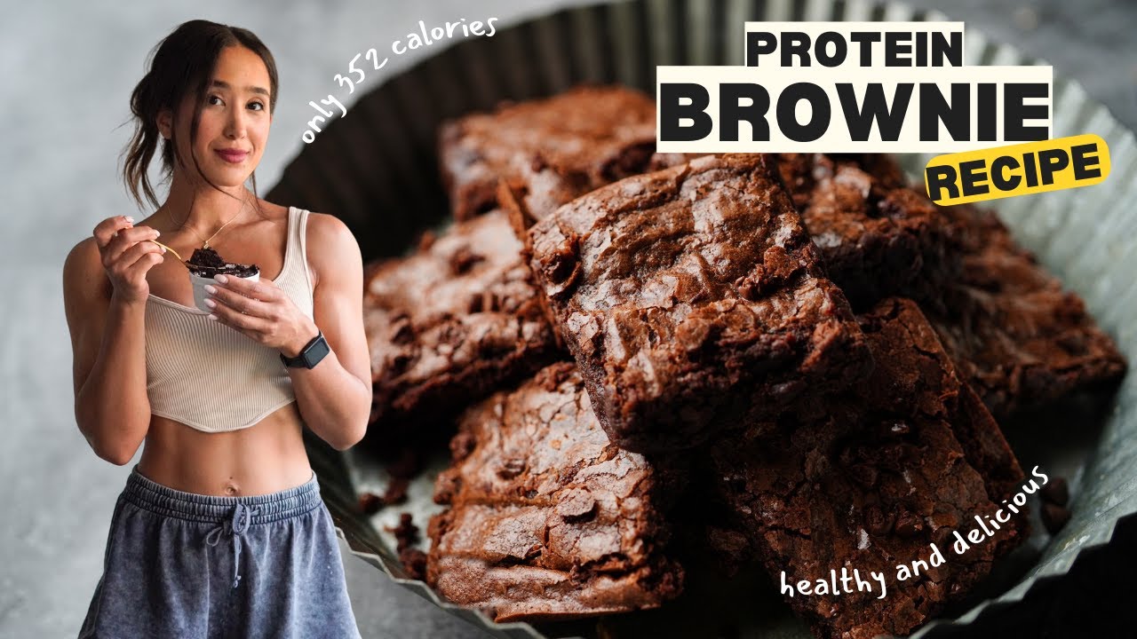 BROWNIE PROTEICO en tan solo 5' MINUTOS 🍫🧁