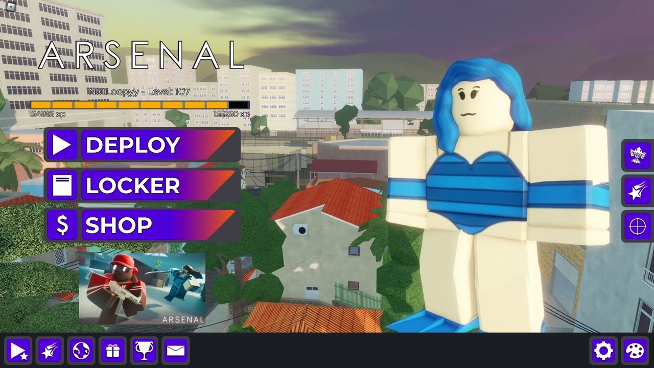 Roblox Arsenal Menu Theme 2024 (Sci-Fi)