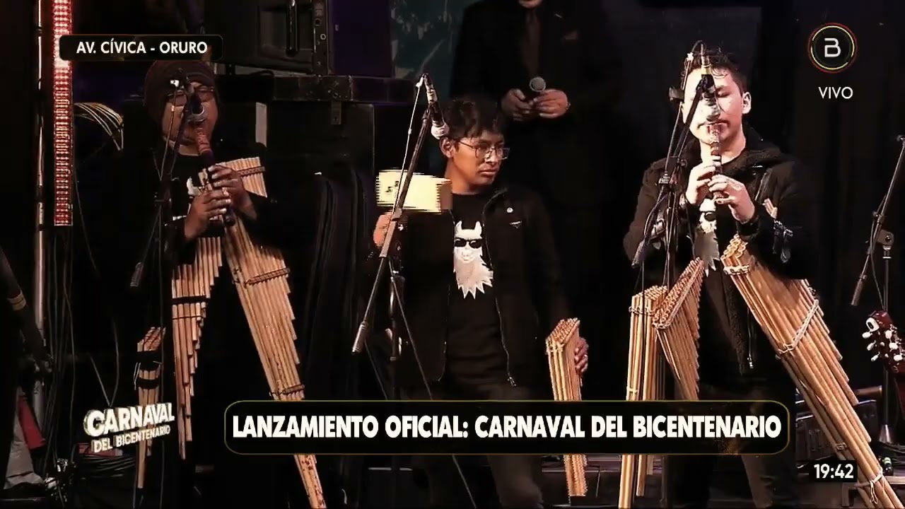 Lanzamiento CARNAVAL DEL BICENTENARIO (ORURO-BOLIVIA) Aylin Bernal