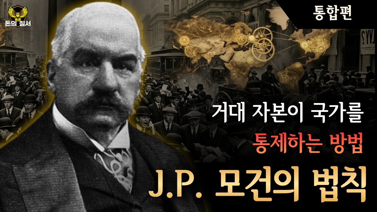 미국 정부도 굴복시킨 J.P. 모건의 설계: 현대 자본주의는 어떻게 탄생했나? (통합편)