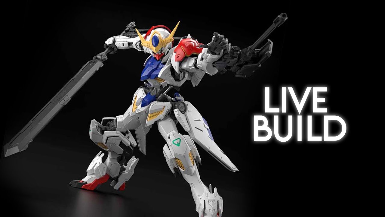 MG Gundam Barbatos Lupus - LIVE BUILD!