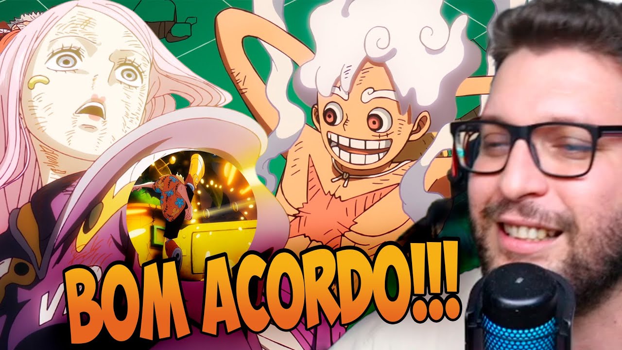 REACT ONE PIECE 1141!!! O 2° MELHOR EPISÓDIO DE EGG HEAD!!! SANJI E LUFFY BRILHARAM!!!