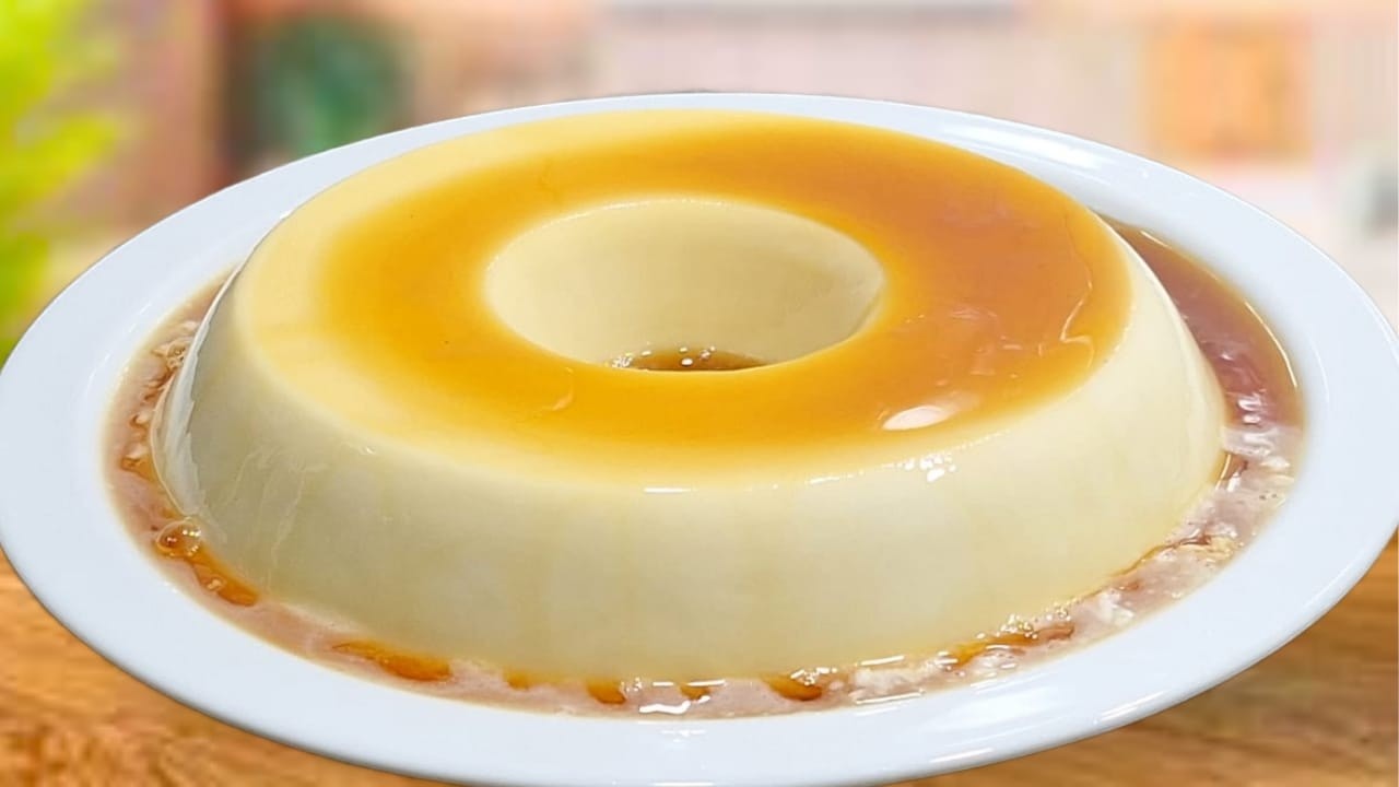 🍮 FAZ EM MINUTOS! PUDIM DE GELADEIRA SEM FORNO — SIMPLES E PERFEITO!